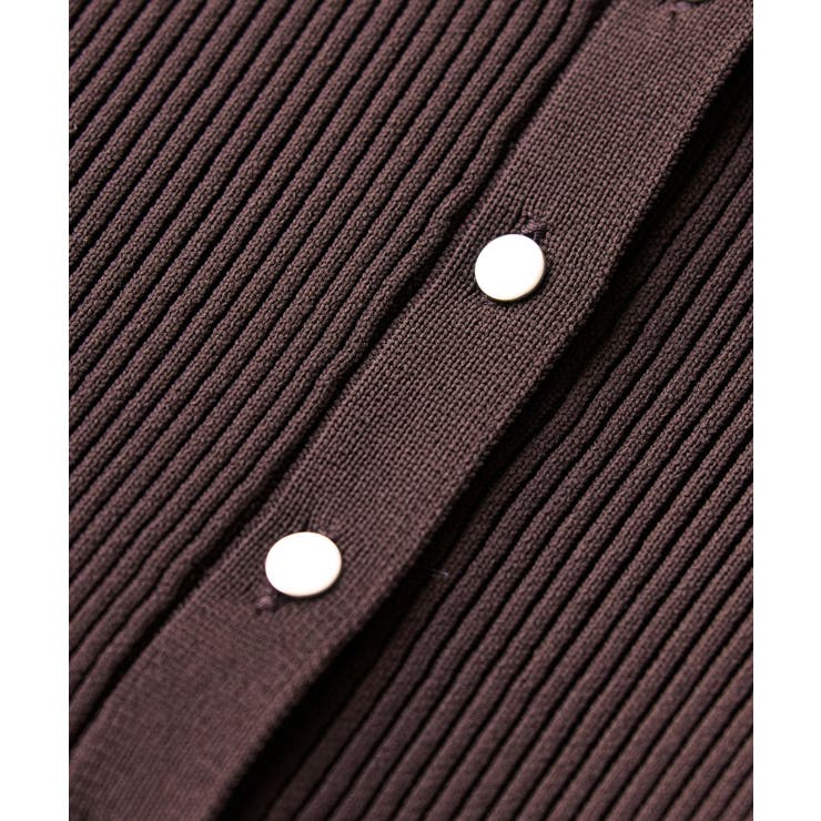 【洗える】襟付きペプラムカーディガン | VIS  | 詳細画像29 