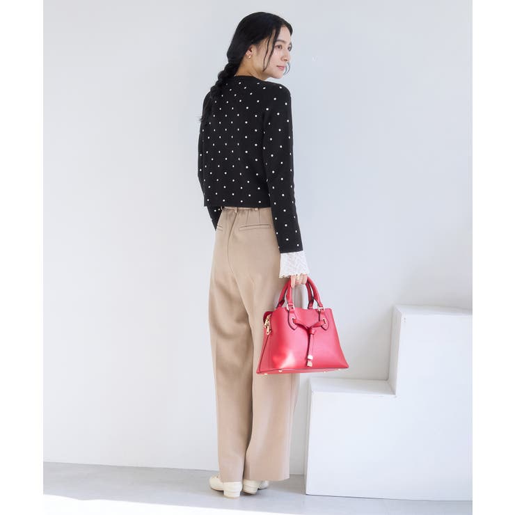 ドットジャガードカーディガン | VIS  | 詳細画像13 