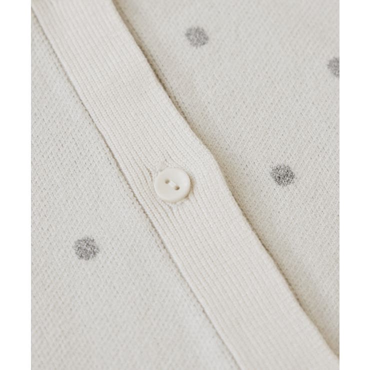 ドットジャガードカーディガン | VIS  | 詳細画像26 