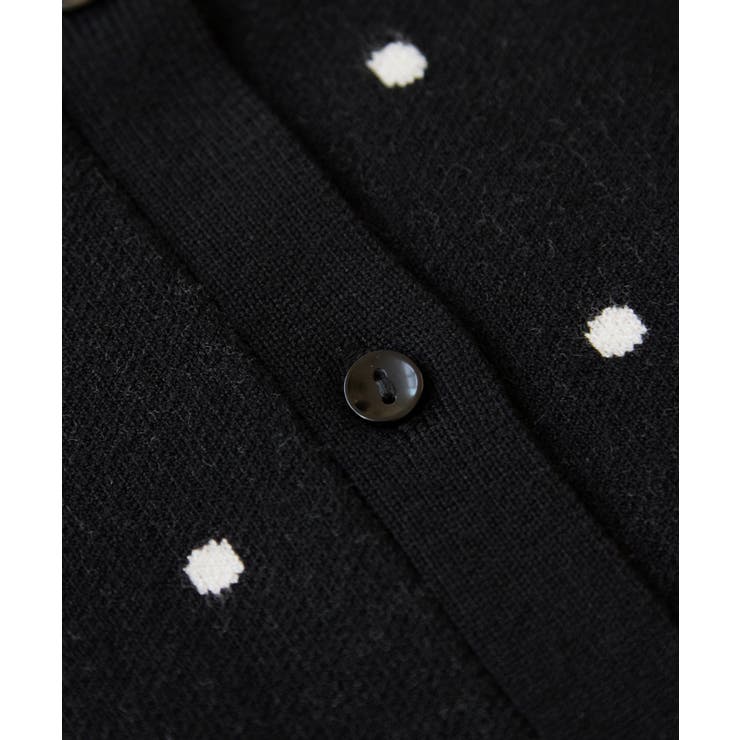 ドットジャガードカーディガン | VIS  | 詳細画像27 