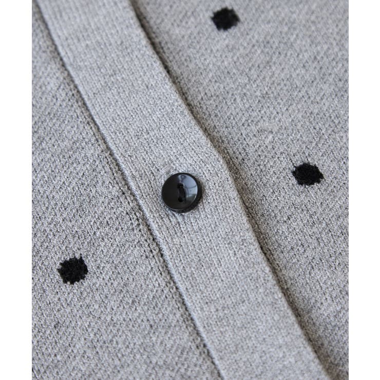 ドットジャガードカーディガン | VIS  | 詳細画像28 