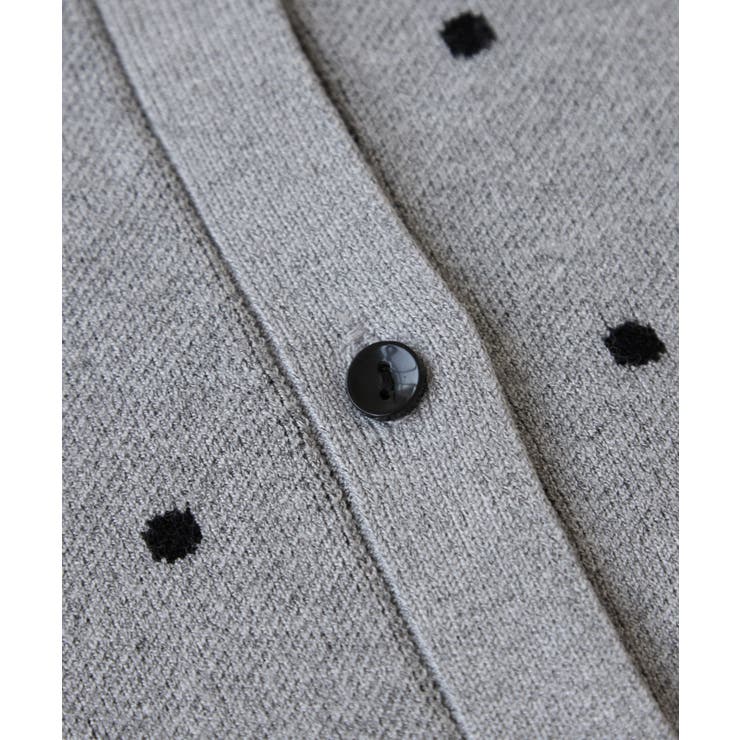 ドットジャガードカーディガン | VIS  | 詳細画像29 