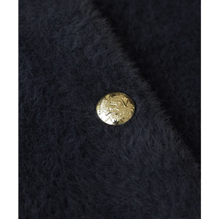 接結ミニフェザーニットジャケットカーディガン/一部WEB限定カラー | VIS  | 詳細画像30