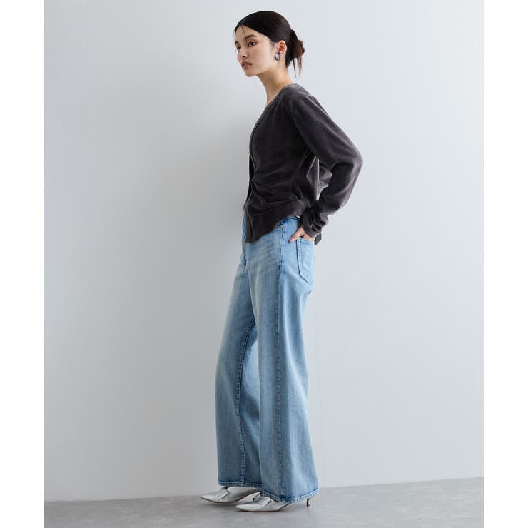 【Miller】VIS別注モデルベロアボタンアップカーディガン【洗える】 | VIS  | 詳細画像18 