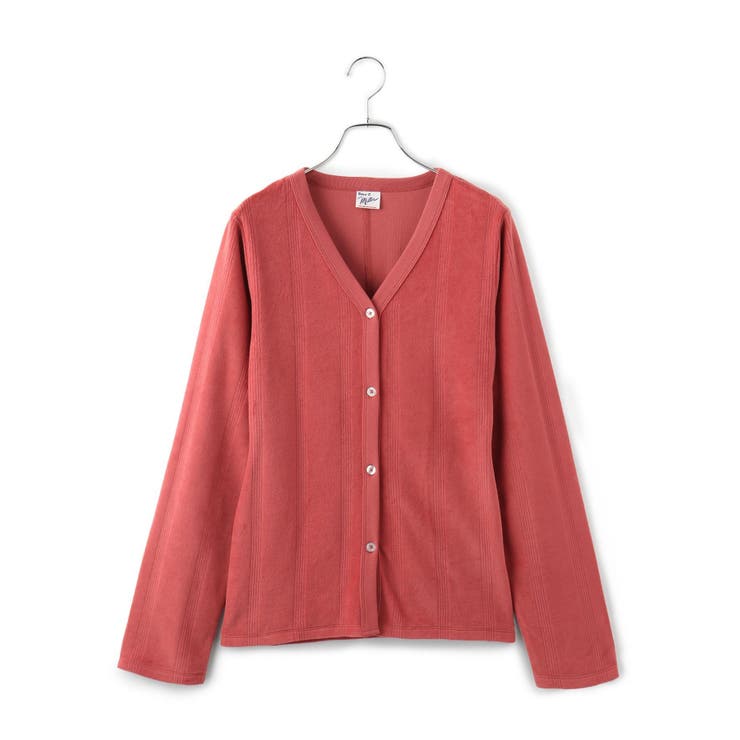 【Miller】VIS別注モデルベロアボタンアップカーディガン【洗える】 | VIS  | 詳細画像22 