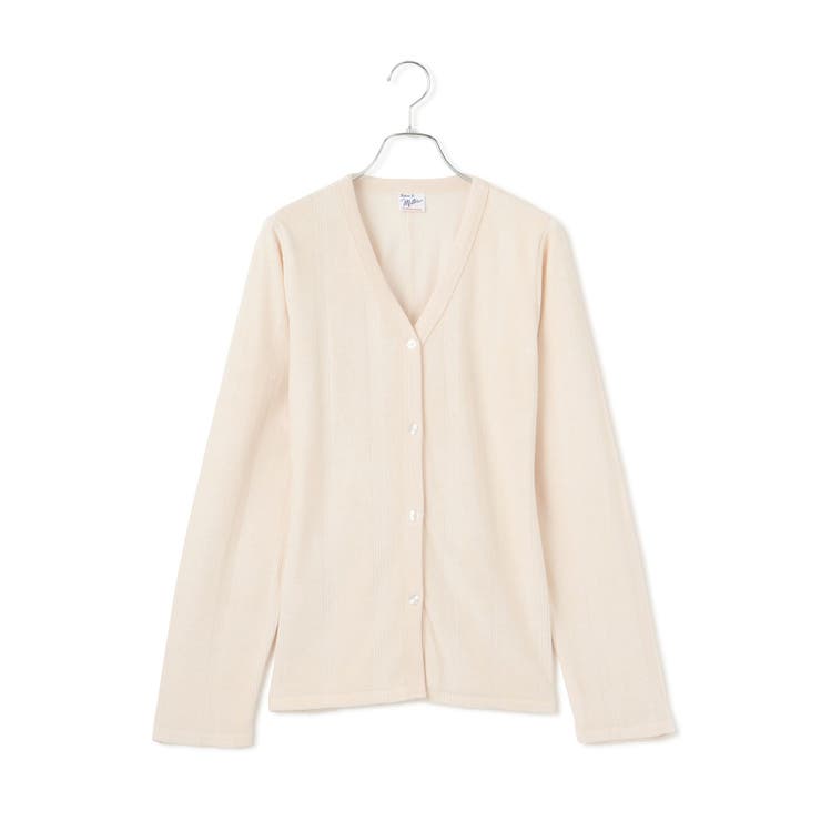 【Miller】VIS別注モデルベロアボタンアップカーディガン【洗える】 | VIS  | 詳細画像24 