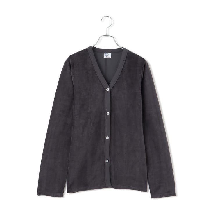 【Miller】VIS別注モデルベロアボタンアップカーディガン【洗える】 | VIS  | 詳細画像25 