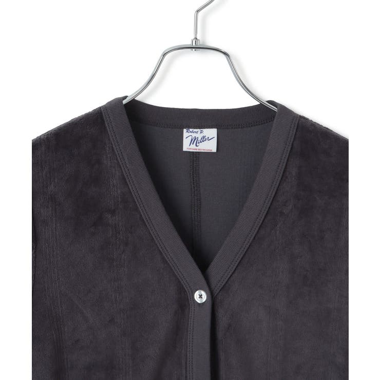 【Miller】VIS別注モデルベロアボタンアップカーディガン【洗える】 | VIS  | 詳細画像27 