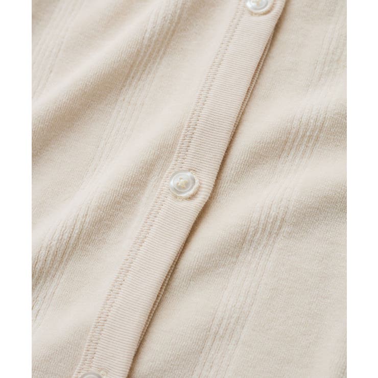 【Miller】VIS別注モデルベロアボタンアップカーディガン【洗える】 | VIS  | 詳細画像33 