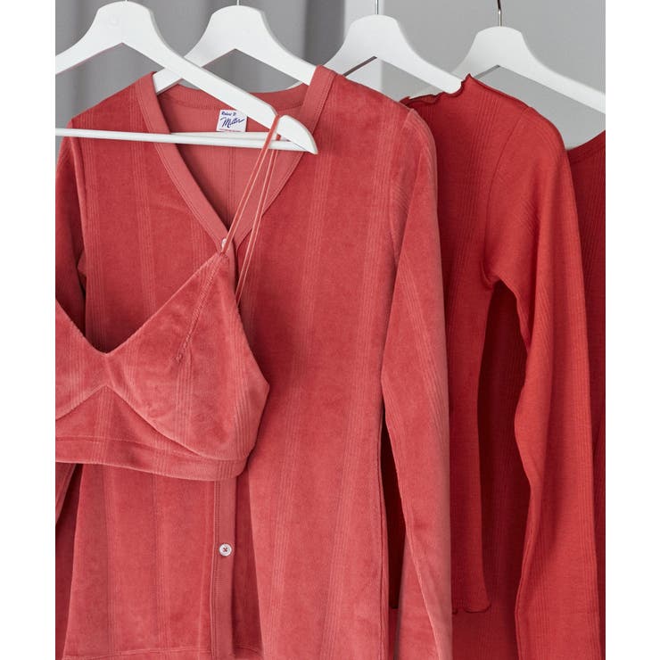 【Miller】VIS別注モデルベロアボタンアップカーディガン【洗える】 | VIS  | 詳細画像35 