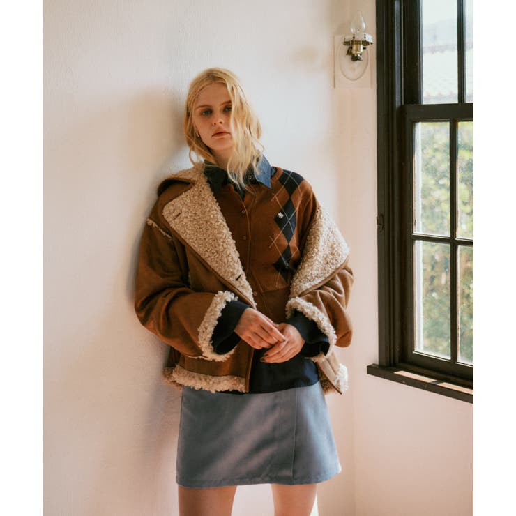 【POLO BCS】VIS別注アーガイルニットカーディガン | VIS  | 詳細画像4 