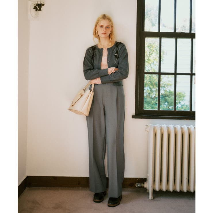 【POLO BCS】VIS別注アーガイルニットカーディガン | VIS  | 詳細画像9 