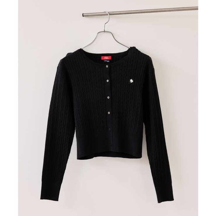 【POLO BCS】VIS別注ミニケーブルノーカラーカーディガン | VIS  | 詳細画像24 