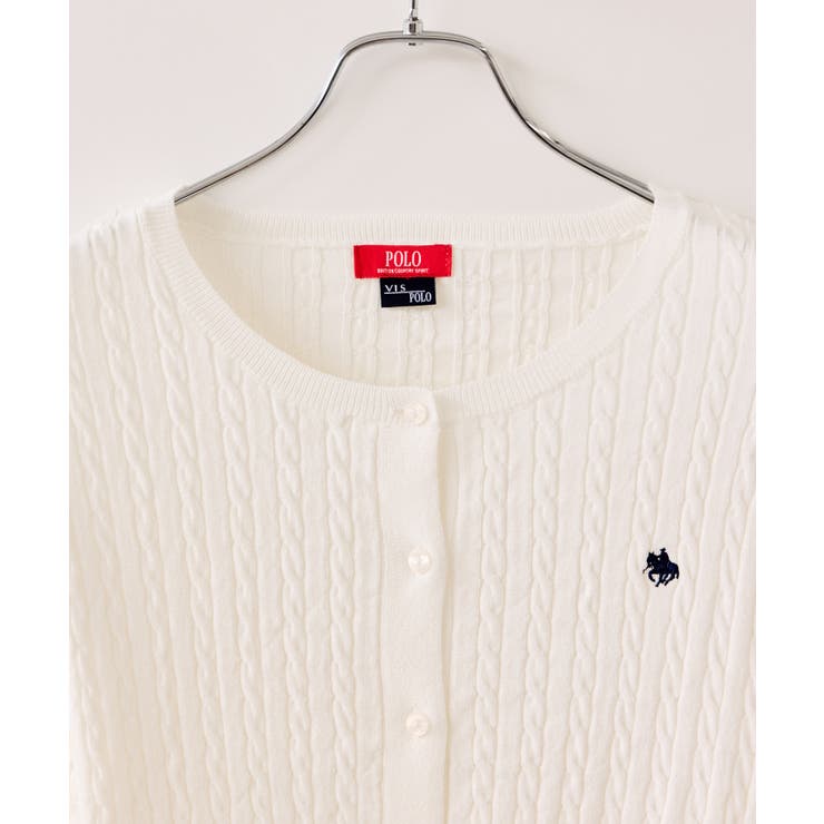 【POLO BCS】VIS別注ミニケーブルノーカラーカーディガン | VIS  | 詳細画像27 