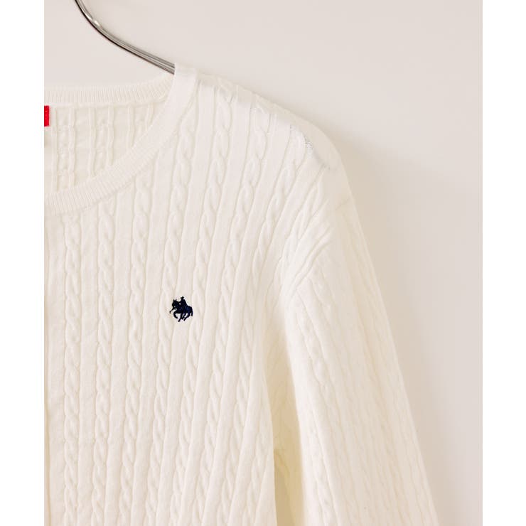 【POLO BCS】VIS別注ミニケーブルノーカラーカーディガン | VIS  | 詳細画像28 