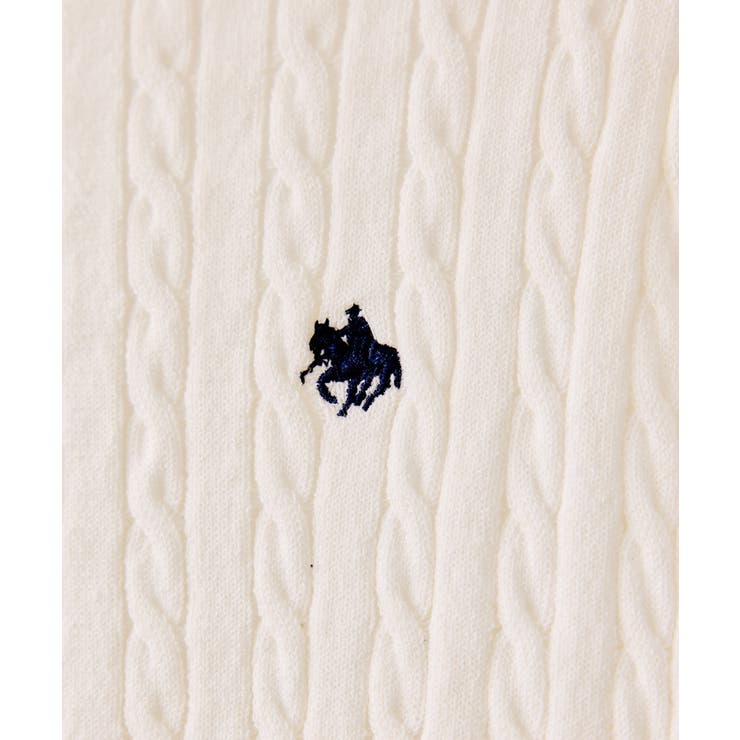 【POLO BCS】VIS別注ミニケーブルノーカラーカーディガン | VIS  | 詳細画像34 