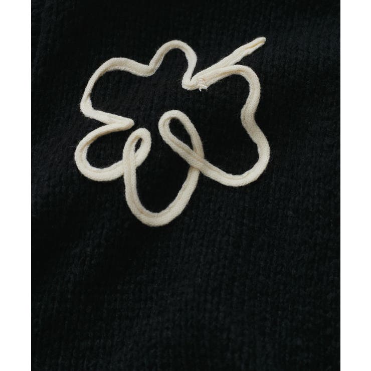 【WEB限定】刺繍フラワーカーディガン | VIS  | 詳細画像23 