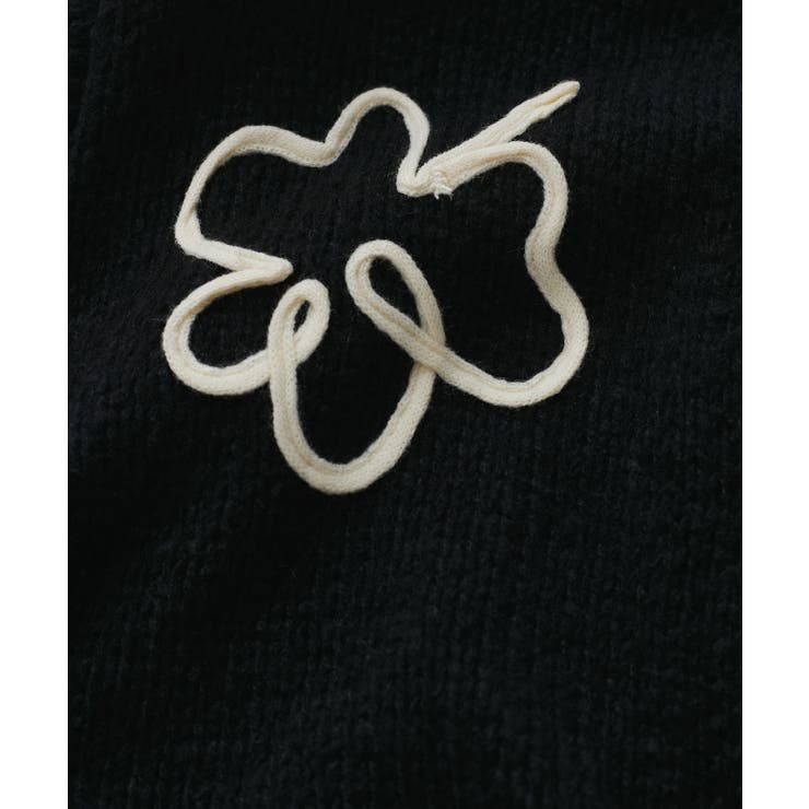【WEB限定】刺繍フラワーカーディガン | VIS  | 詳細画像33 