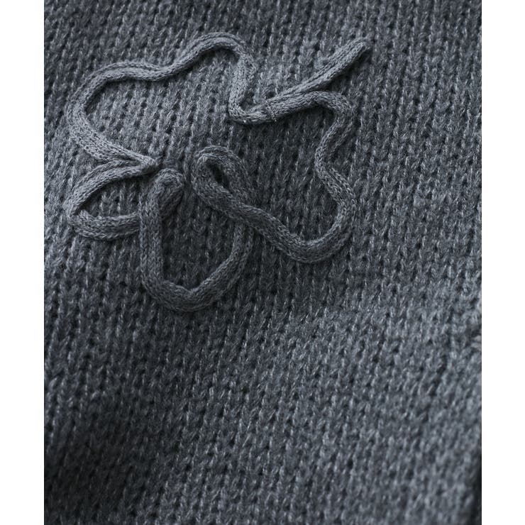 【WEB限定】刺繍フラワーカーディガン | VIS  | 詳細画像34 