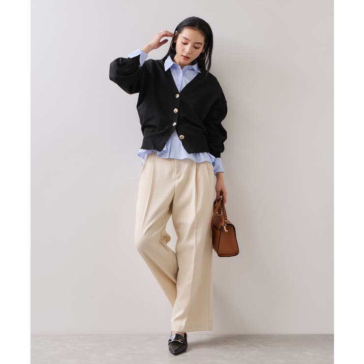 【WEB限定】メタル釦オーバーサイズカーディガン | VIS  | 詳細画像2 