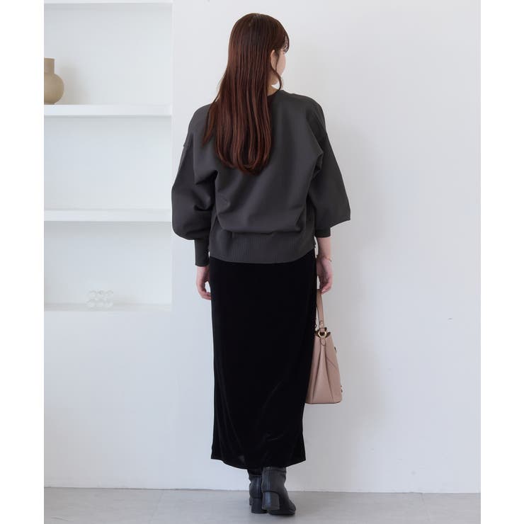 【WEB限定】メタル釦オーバーサイズカーディガン | VIS  | 詳細画像22 