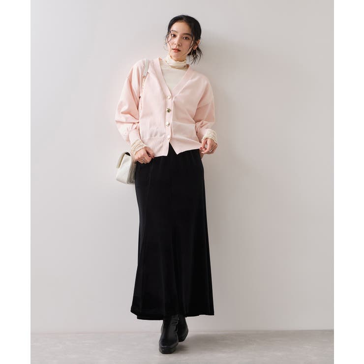 【WEB限定】メタル釦オーバーサイズカーディガン | VIS  | 詳細画像26 