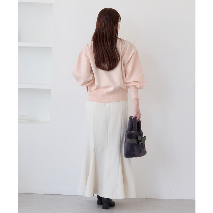 【WEB限定】メタル釦オーバーサイズカーディガン | VIS  | 詳細画像31 