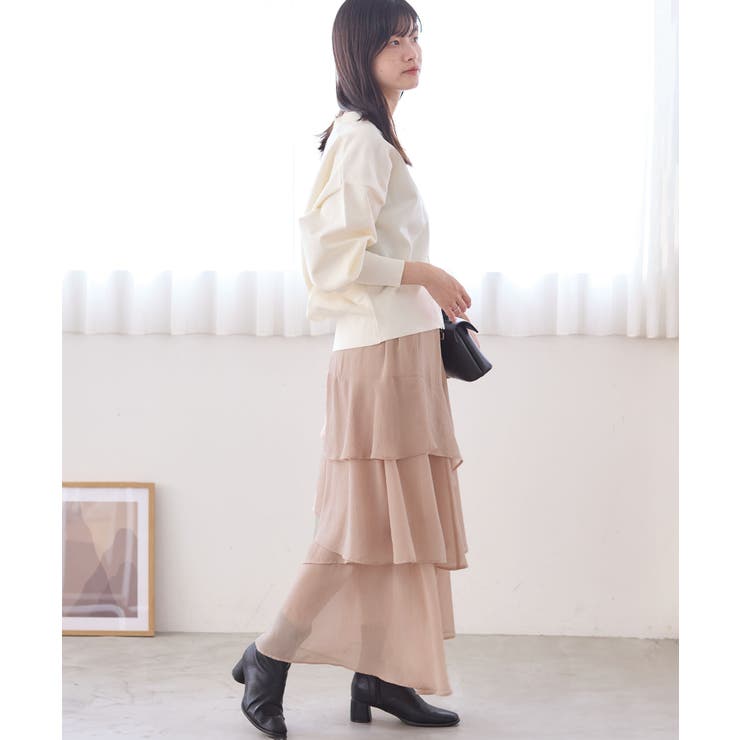 【WEB限定】メタル釦オーバーサイズカーディガン | VIS  | 詳細画像36 