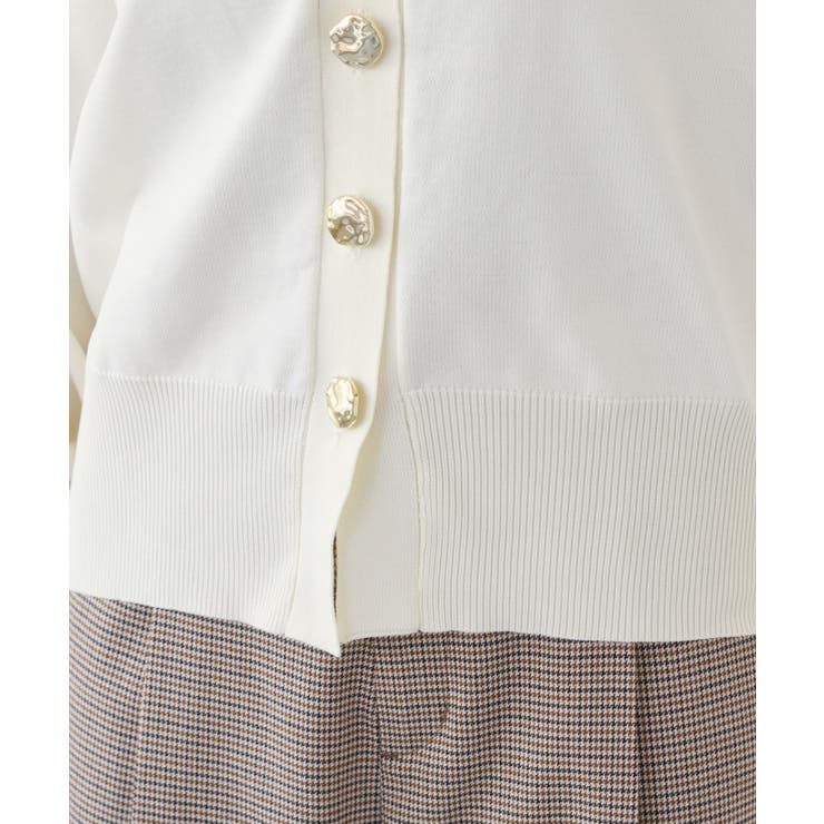 【WEB限定】メタル釦オーバーサイズカーディガン | VIS  | 詳細画像43 