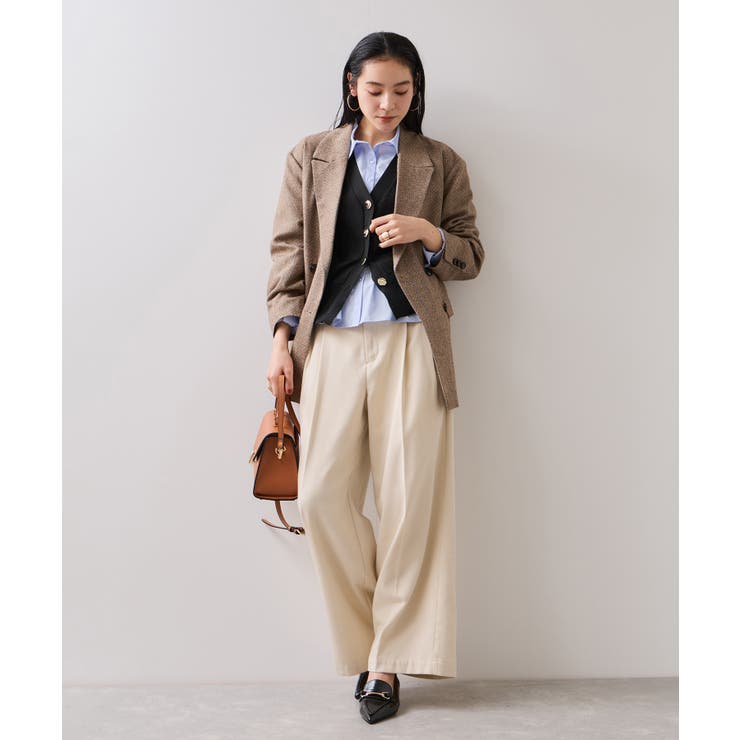 【WEB限定】メタル釦オーバーサイズカーディガン | VIS  | 詳細画像5 