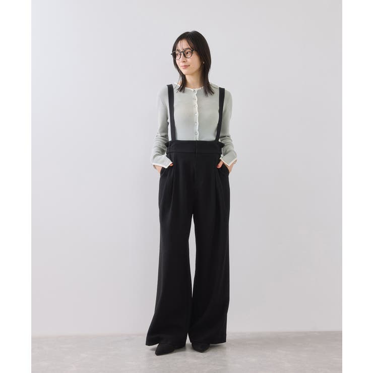 【WEB/一部店舗限定】配色メローバイカラーカーディガン | VIS  | 詳細画像12 