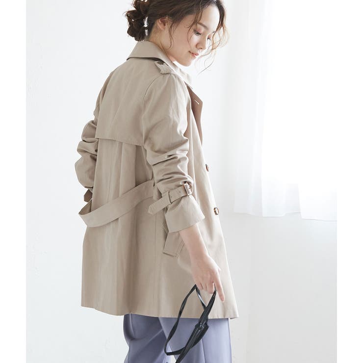 花粉ガード Amp 撥水加工 ショートトレンチコート 品番 Visw Vis ビス のレディースファッション通販 Shoplist ショップリスト 花粉ガード Amp 撥水加工 ショートトレンチコート 品番 Visw Vis ビス のレディースファッション通販 Shoplist ショップリスト