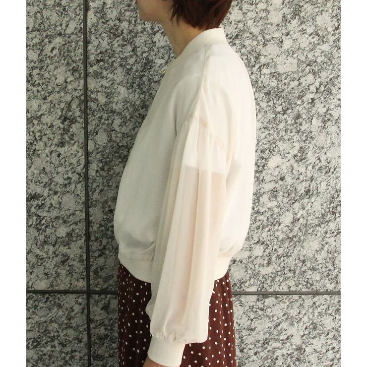 シアーボリュームブルゾン[品番：VISW0007537]｜VIS （ビス ）の