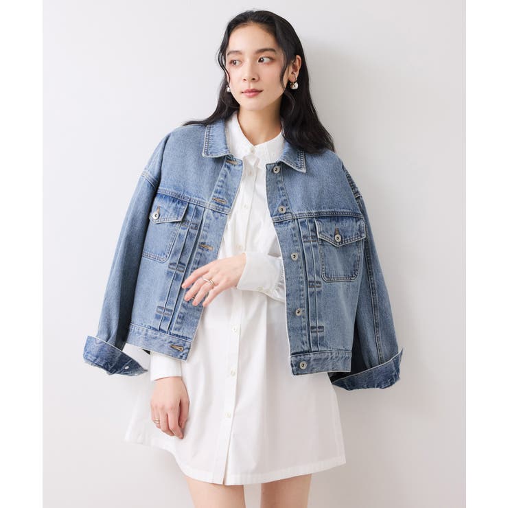 ボリュームスリーブデニムジャケット | VIS  | 詳細画像11 