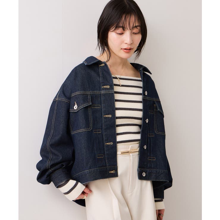 ボリュームスリーブデニムジャケット | VIS  | 詳細画像23 