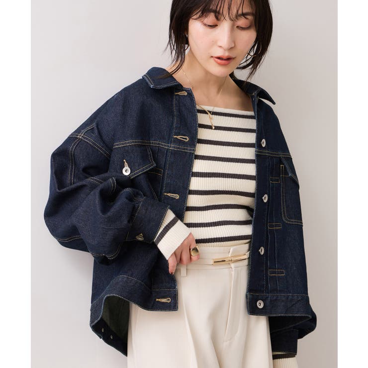 ボリュームスリーブデニムジャケット | VIS  | 詳細画像25 