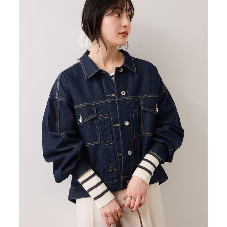 ボリュームスリーブデニムジャケット | VIS  | 詳細画像26 