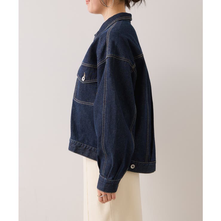 ボリュームスリーブデニムジャケット | VIS  | 詳細画像31 