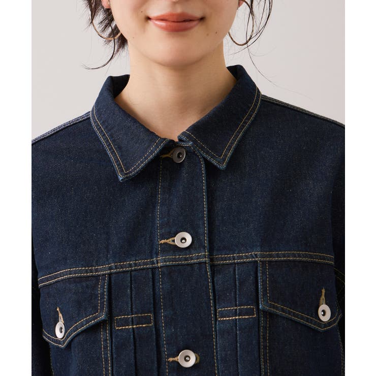 ボリュームスリーブデニムジャケット | VIS  | 詳細画像33 