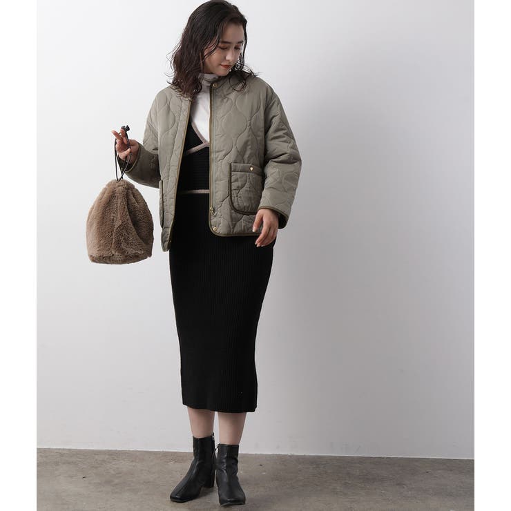 リバーシブルキルティングブルゾン[品番：VISW0010162]｜VIS （ビス