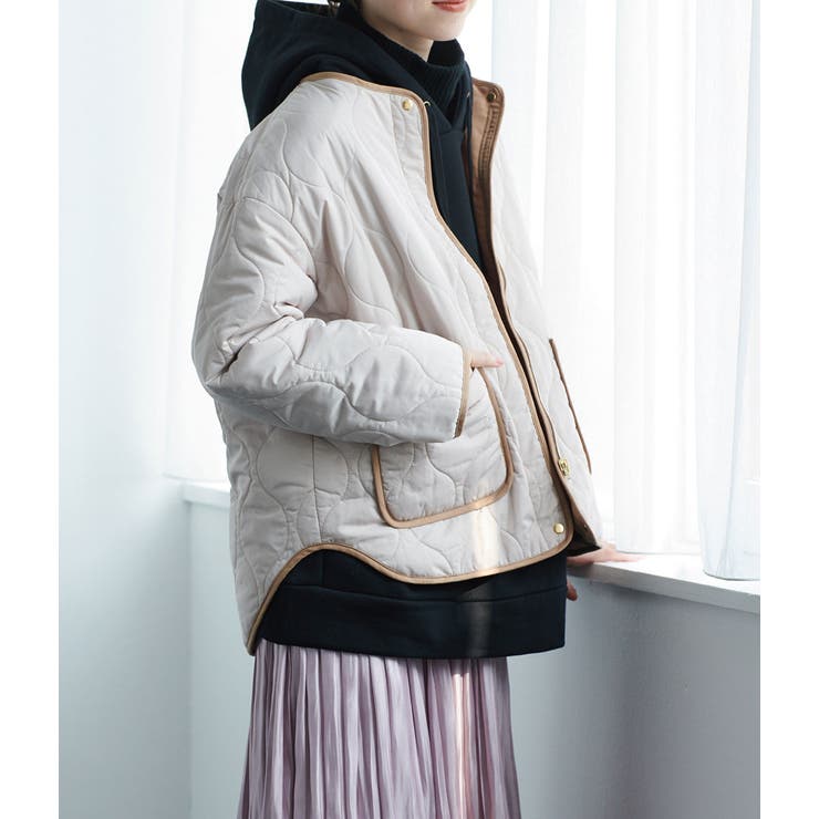 リバーシブルキルティングブルゾン[品番：VISW0010162]｜VIS （ビス