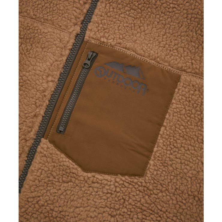 ★新品タグ付★ Vis × OUTDOOR PRODUCTSコラボ ボアブルゾン OUTDOORPRODUCTSコラボ】ボアブルゾン[品番：VISW0023790]｜VIS