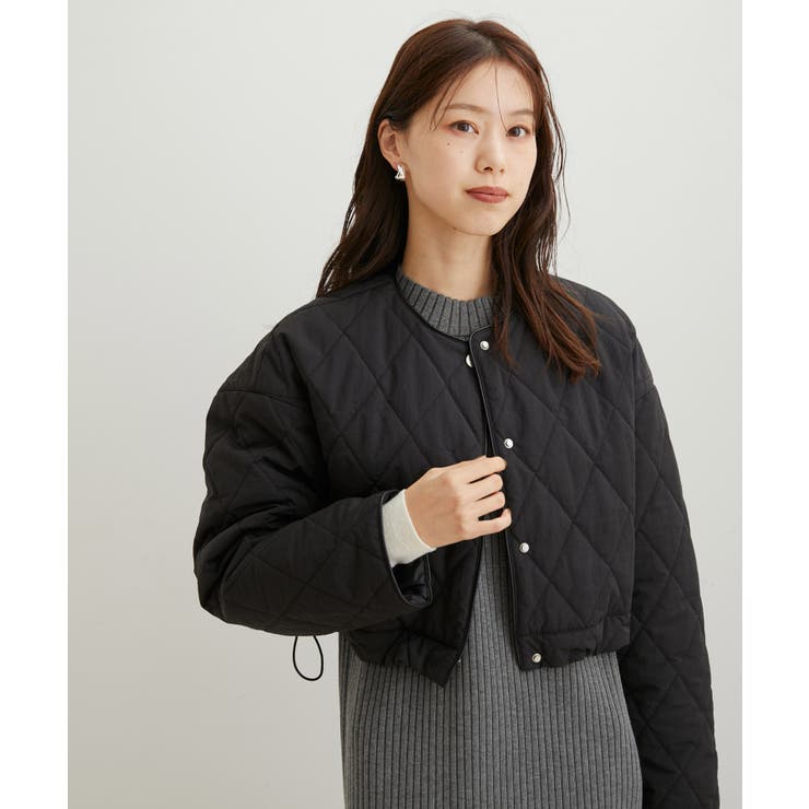 2WAY】ロング＆ショート中綿キルティングコート[品番：VISW0033687