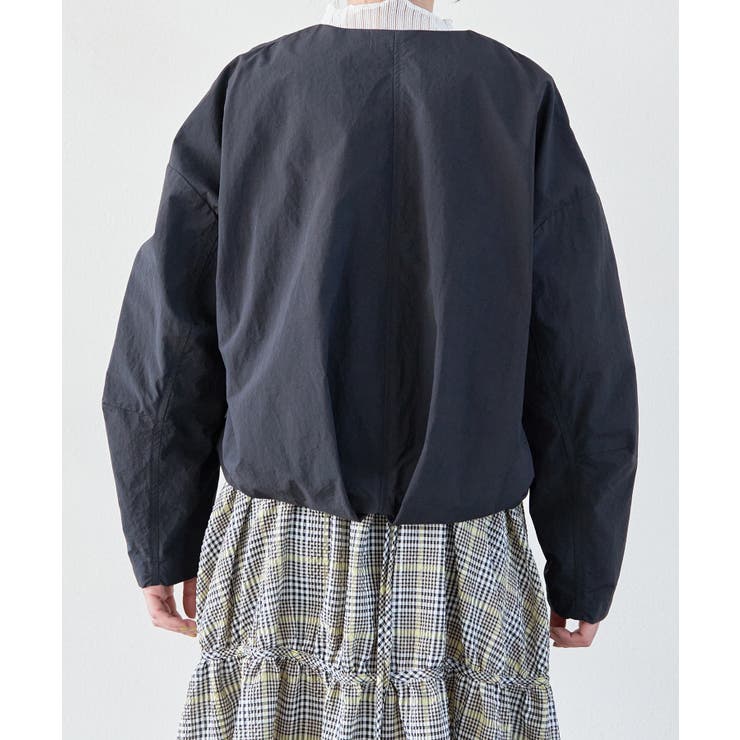 Vネックボリュームギャザーブルゾン【UVケア・撥水】 | VIS  | 詳細画像18