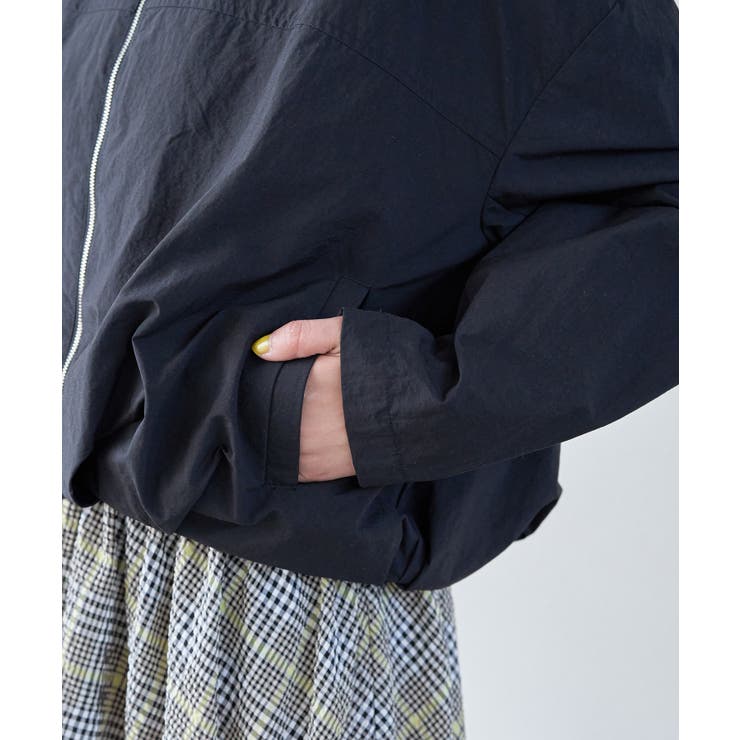 Vネックボリュームギャザーブルゾン【UVケア・撥水】 | VIS  | 詳細画像21