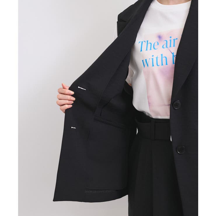 【セットアップ対応】サイド深スリットジレベスト | VIS  | 詳細画像16 