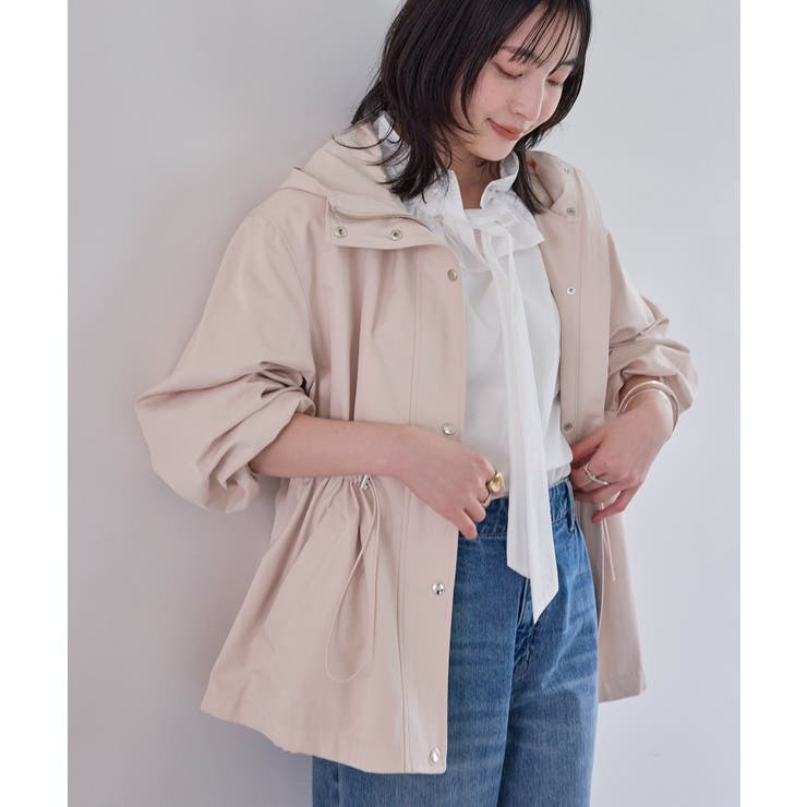 ピンク(63) | ウエストマークナイロンジャケット/スプリングマウンテンパーカー | VIS 