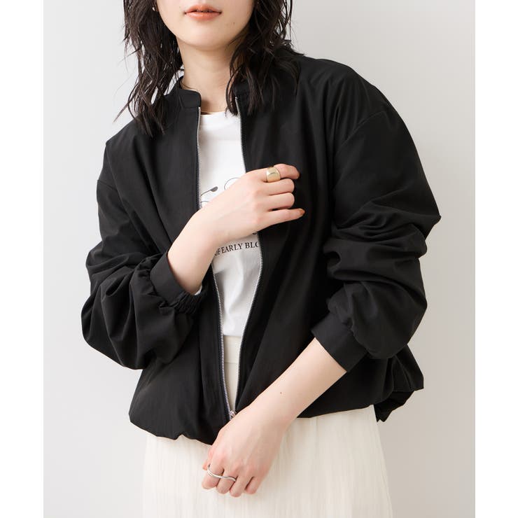 ボリュームバルーンブルゾン/UVケア・イージーケア | VIS  | 詳細画像12 