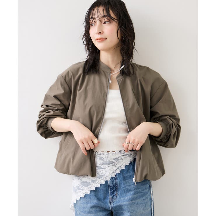 ボリュームバルーンブルゾン/UVケア・イージーケア | VIS  | 詳細画像16 