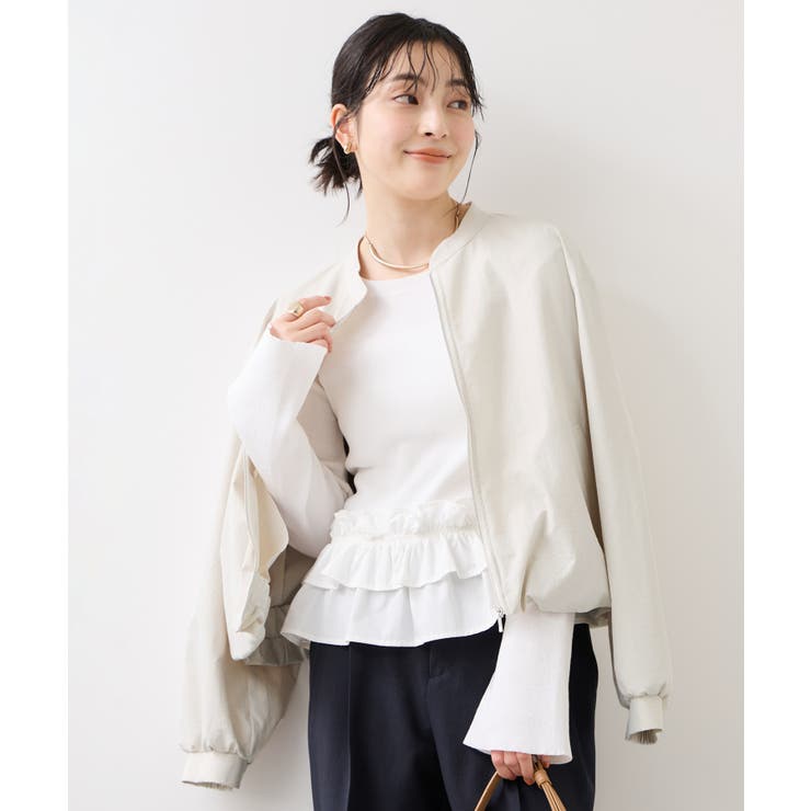 ボリュームバルーンブルゾン/UVケア・イージーケア | VIS  | 詳細画像7 